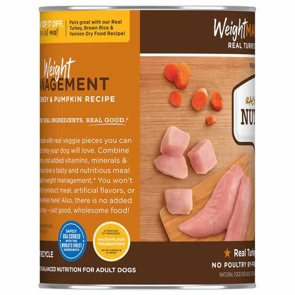 Real Turkey & Pumpkin Recipe Wet Dog Food F6237