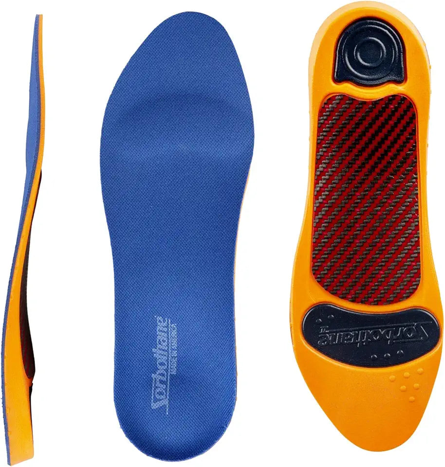 Blue Orange Navy Blue Men's Size 8-9 Anti-Fatigue Insole U498433