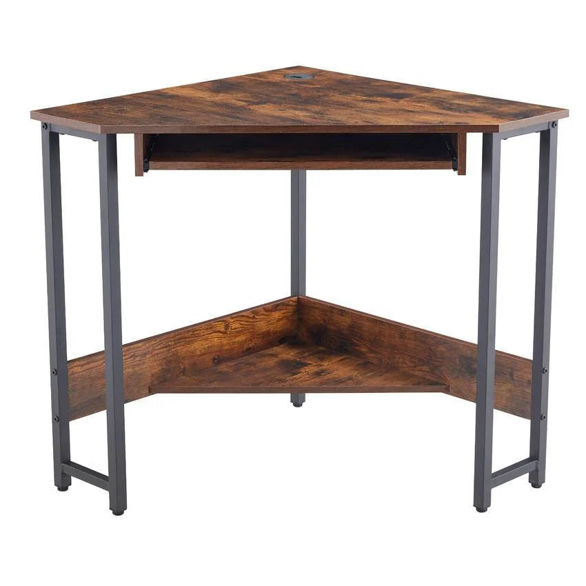 Brown Corner Computer Desk Q95088