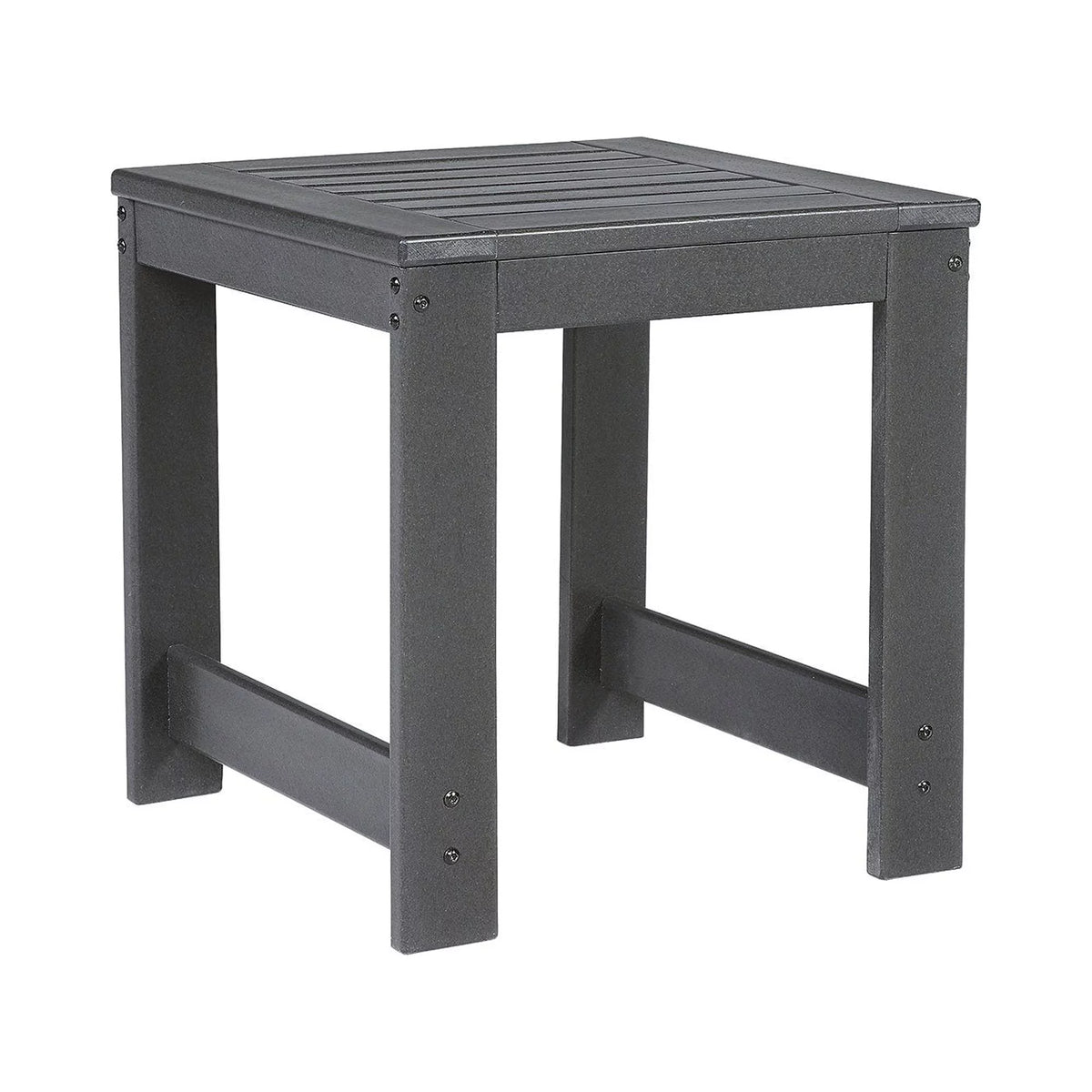 Charcoal Gray Outdoor End Table W858