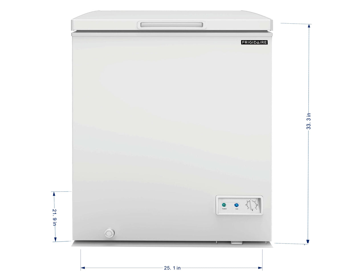 5.0 Cu. ft. Chest Freezer White D937