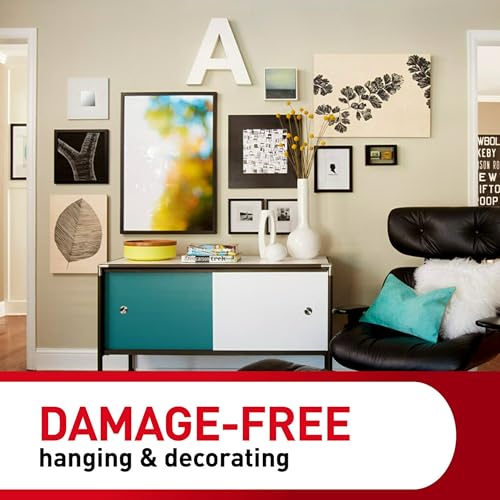 Large White Picture Hanging Strips 14-Pairs N9707