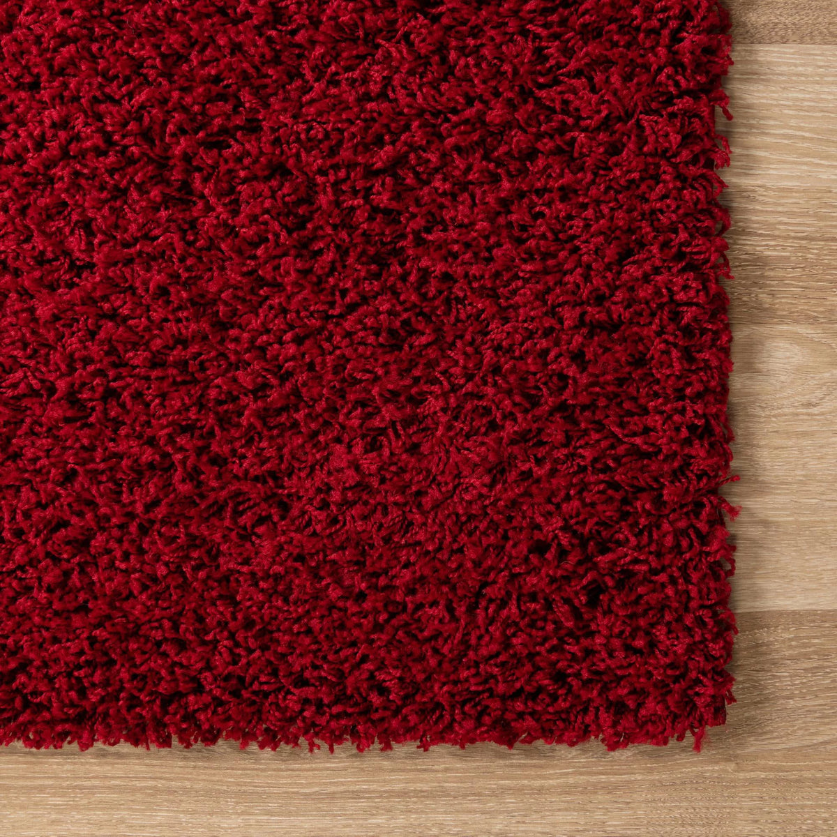 Cherry Red 5' x 8' Shag Rug X1352
