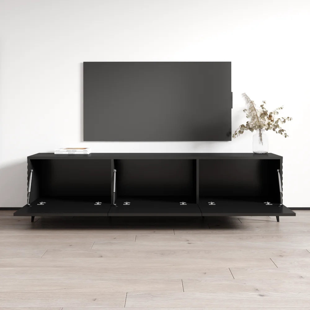 73" TV Stand with Storage Cabinets S199